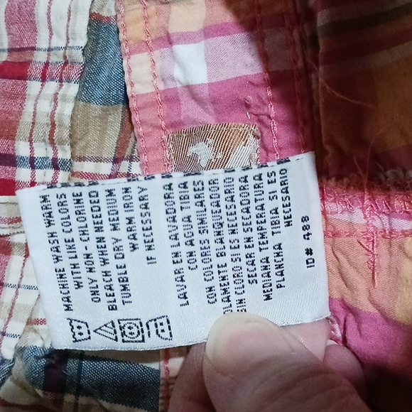 EUC 2 pair Plaid Bermuda Shorts Sz 5 juniors - Picture 7 of 13